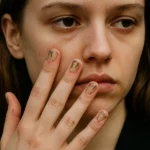 Manicure imperfetta alla Miu Miu Paris Fashion Week: la tendenza unghie anti-perfezionismo