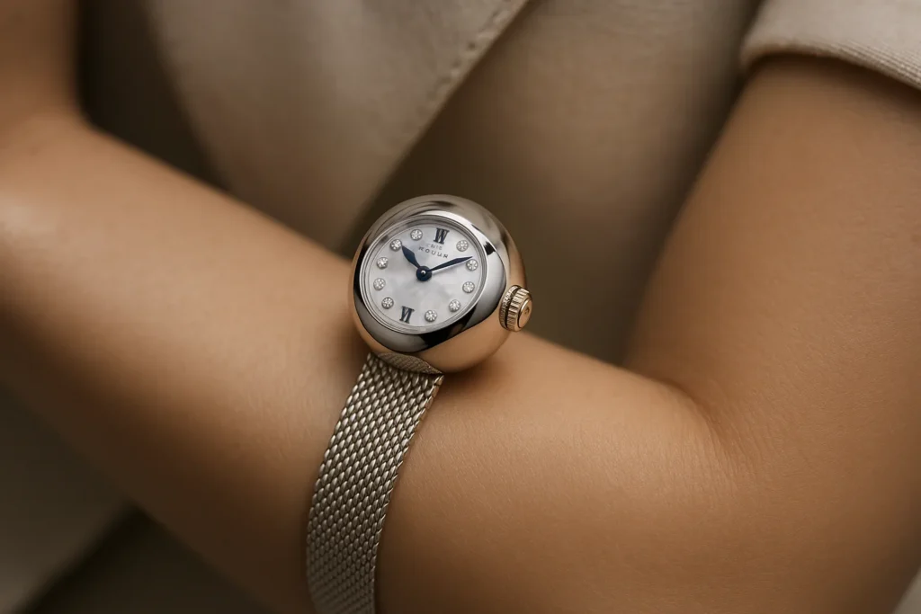 Blancpain Lady B: 70 anni di Ladybird con meccanica miniaturizzata e cassa sferica