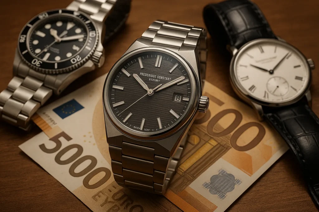 Orologi di lusso sotto i 5.000 euro: le alternative stilose a Rolex e Omega nel 2026