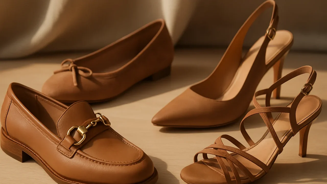 Scarpe moda Primavera-Estate 2025: le tendenze indossate dalle celebrity e il colore Mocha Mousse di Pantone
