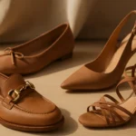 Scarpe moda Primavera-Estate 2025: le tendenze indossate dalle celebrity e il colore Mocha Mousse di Pantone