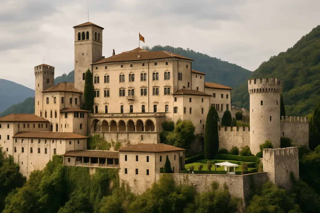 CastelBrando ospita 'Rich Holiday, Poor Holiday': il castello medievale nel reality britannico
