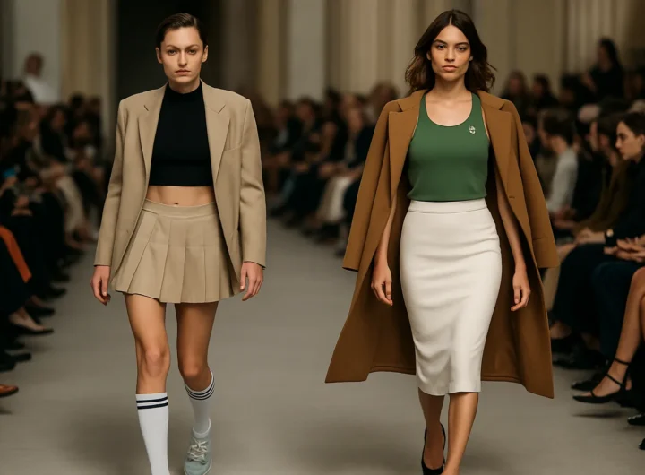 Miu Miu primavera-estate 2027: Emma Corrin e Alexa Chung ridefiniscono l'eleganza sportiva in passerella