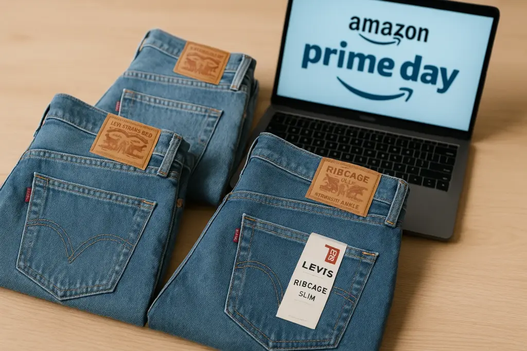 Jeans Levi's scontati fino al 50% su Amazon: 501, Ribcage, 555 e 502 nei Prime Day 2026