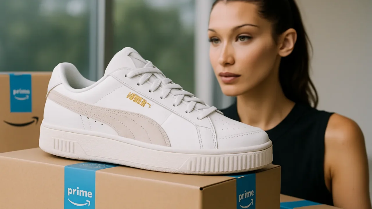 Puma sneakers sotto i 50 euro: le scarpe preferite di Bella Hadid agli Amazon Prime Days