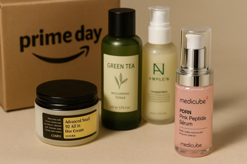 K-beauty ai Prime Day 2026: i 7 bestseller di skincare coreana per pelle uniforme e luminosa