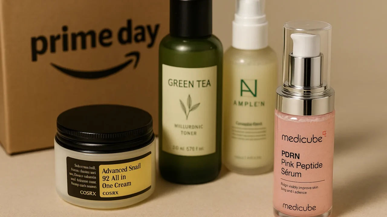 K-beauty ai Prime Day 2026: i 7 bestseller di skincare coreana per pelle uniforme e luminosa