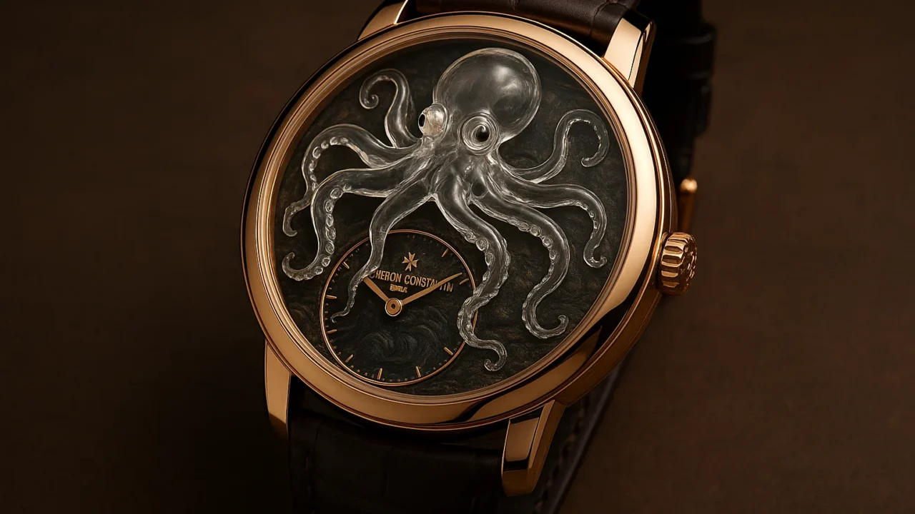 Vacheron Constantin Métiers d'Art Glassoctopus: l'artigianato di Simone Crestani sul quadrante