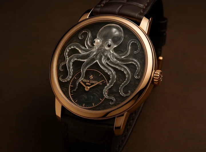 Vacheron Constantin Métiers d'Art Glassoctopus: l'artigianato di Simone Crestani sul quadrante